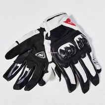 다이네즈 4STROKE D1 오토바이 숏 장갑 롱장갑 바이크, 단표 통기 퓨어 여름 장갑 화이트