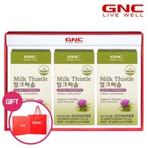 GNC 밀크씨슬 60캡슐 트리플 세트, 상세설명 참조, 밀크씨슬？(온라인) * 3병 세트