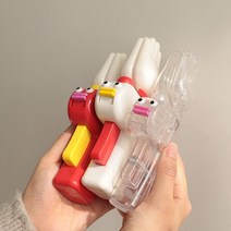 박수장난감 맑눈광 크랩 클래퍼 손바닥짝짝 킹받는 신박한선물, 레드, MMSc_레드