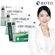 [보뚜] 뉴질랜드 초록입홍합 100 30포 x 3박스 / 홍합분말, 상세페이지참조