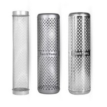 난로 연통 보호망 65mm 90mm 110mm 125mm 150mm 스텐 철 크롬 도금 메쉬 펠렛 화목 연탄 난로 안전망, 고급형 100mm