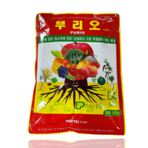 부리오 500g 수용제 착색제 당도제 웃자람방지식물영양제