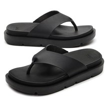 SDM 버스킹 4.5cm 키높이 남녀공용 커플 쿠션 쪼리 슬리퍼