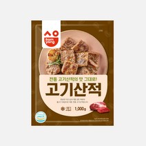 [고기산적] 삼양 고기산적1kgX2팩, 1kg, 2개