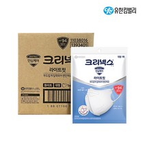 크리넥스 KF94 라이트핏 마스크 대형 1PX40개, 1세트, 화이트, 1세트