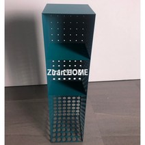 철제 벽선반 벽걸이 선반 럭셔리 타공판 디자인 진열대 감성 벽 인테리어 소품, 진한파란색수직레이어