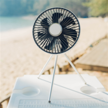 캠플 위시팬 캠핑 무선 선풍기 10000mah 타프팬, 화이트