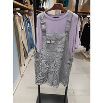 TBJ 티비제이 T202PT910P여성3부코튼오버롤팬츠 (P001563806)