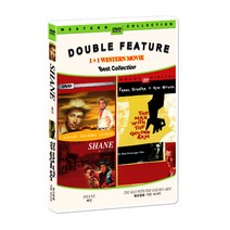 (DVD) 서부영화 1+1 : 셰인 + 황금팔을 가진 사나이