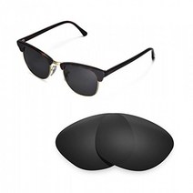 Walleva Replacement Lenses for Ray-Ban Clubmaster RB3016 51mm- Multiple Options