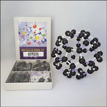 플러렌(C60) 결정구조모형(150개)-조립형, 1개