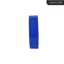 교통안전물 안내표지 고휘도 반사테이프 폭24mm 청색 공장 야광 오토바이 양로원