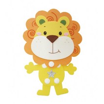 펠트 조립교구-사자 (동물류)