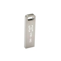 에스티원테크 ST90 USB 메모리 메탈 스틱, 64GB, 실버