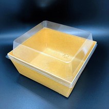 샌드위치 샐러드 도시락포장 크라프트&화이트 일회용기 DIY 포장용기 10SET / 50SET, 크라프트