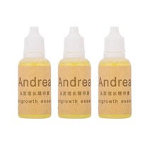 안드레아 모발 성장 오일 에센스 농축기 세럼 탈모 제품 100% 천연 식물 추출물 액체 20ml, 03 3pcs