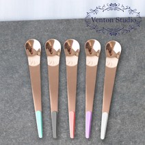 벤톤스튜디오 드블랑 핑크로즈 커피&요플레 티스푼 1P, 단품, 티스푼1p, 민트
