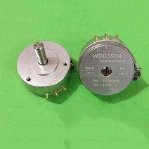 1Pcs WDD35D-4 정밀 전도성 플라스틱 전위차계 0.5% 각도 변위 센서 1K 2K 5K 10K, 01 Silver_01 1K