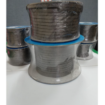 흑연 패킹 그라파이트 패킹 Graphite 팩킹 흑연테이프 배관 고온가스배관 증기 폄프 스팀밸브, 3/8=9.6mm 30M, 1개