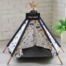 감성스터프 반려동물 강아지 하우스 인디언 텐트, 동물원