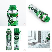 가라지팜 월드폼 A형 1회용타입 750ML 폼세척제 다목적폼 난연성폼, G형 건용타입 750ml