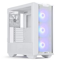 리안리 LANCOOL III RGB (White) 케이스-미들타워, 선택없음