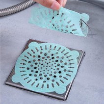 채연몰 착한 10개 하수구망 머리카락 덮개 욕조거름망 배수구트랩 아파트베란다하수구, 그린