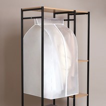 이안비즈 반투명 화이트 의류커버, 02_폭30cm 높이110cm, 1개