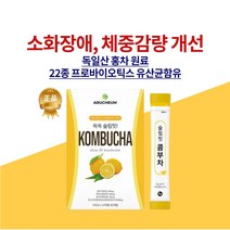 독일산 콤부 꼼부 곰부 차 유산균 발효 무알콜 음료 해톡 해독 주스 사과초모식초 디톡스 레몬 분말 가루 파우더 발포 쉐이크 신진대사촉진 다이어트 소화효과 체지방 뱃살 복부 관리, 1개월