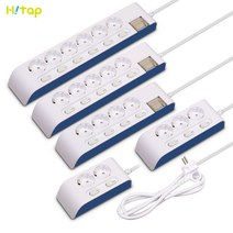 현대일렉트릭 고용량 멀티탭 하이탭 HIPMP 개별 접지 누전차단 안전멀티탭 전기그릴 전기오븐 전자레인지 서버용피씨, 5구3미터 HIPMP-53N, 1개