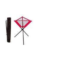 야구 네트 배팅 연습 그물망 투수망 투구 타격망 실내 야외용, 수집바구니