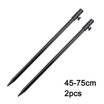 샌드폴 받침대 낚시거치대 원투 민물낚시 삼각대 2 x 잉어 도구 은행 스틱 포드 뱅크, 4575cm