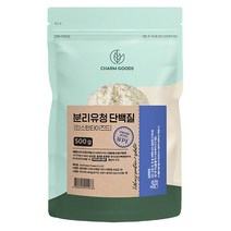 참굿즈 미국 분리유청 단백질 파우더 WPI 보충제 500g