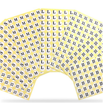 사이즈 스티커 의류 옷 라벨 옷가게 매장, 09_사이즈스티커 77(60장), 64개