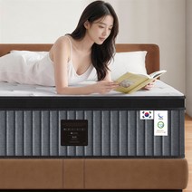 ANGEL QUEEN 30cm 압도적인 두께감 적당히 탄탄한 유로탑 독립스프링 매트리스, 중간