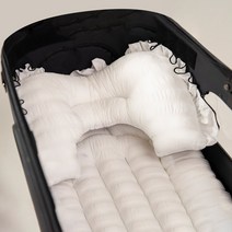 해리스펫 반려동물 유모차 볼스터 베개 쿠션 뉴마가렛 시리즈, 스노우화이트