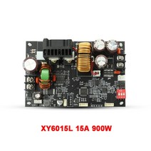 전압 안정기 dc 6v-70v 0-60v 15a 20a 900w 1200w cnc 가변 dc 조정기 cv cc 스텝 다운 전원 공급 장치 모듈 xy6015l xy6020l, 단일 보드