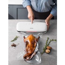 진공포장기 음식 영업용 진공 기계 포장기 밀봉 기계 건식 습식 신선도 유지 가정용 씰링, QH-03 블랙