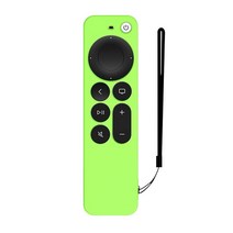 리모컨 찾기 애플 TV 4K 2 세대 Siri 2021 제어 내구성 실리콘 충격 방지 커버 쉘 분실 보호 케이스 도매, 05 Green