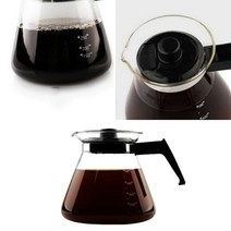 핸드드립 서버 500ML 내열유리서버 커피유리서버 유리주전자 커피드립서버 커피비커 바리스타용품