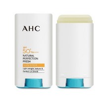 AHC 2021년 신제품 내추럴 퍼펙션 프레쉬 선스틱 17g (SPF 50+), 11개_하얀색 제형