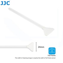 JJC 24mm 카메라 풀 프레임 센서 클리너 CCD CMOS 청소 도구 캐논호환/니콘호환/소니/올림푸스/펜탁스/파나, 01 1PCS