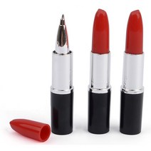 부드러운볼펜 립스틱모양 특이한디자인 선물용 볼펜 단체답례품 펜 필기구