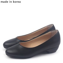 베이직 스몰 빅사이즈 여성 정장 면접 구두 유니화 근무화 3cm 215-270