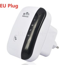 무선 라우터 공유기 Kebidumei 와이파이 무선 리피터 익스텐더 300Mbps 앰프 신호 부스터 네트워크 AP 기능, 02 White EU Plug