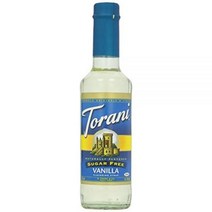 Torani 슈가프리 시럽 바닐라 12.7oz