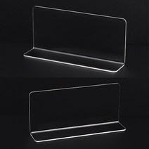국산 L자 아크릴 책 전시대 집기 클러치 진열 피규어 소형 폰 케이스 진열대 핸드폰 거치대 도서 받침대 트레이 메달 쇼케이스 촬영 소품 투명 디스플레이 태블릿 디피 칸막이