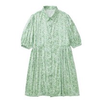 서른아홉 손예진 한소희 현아 조이 정수정st 플라워 프린트 셔츠 심플 반팔원피스 수입원피스