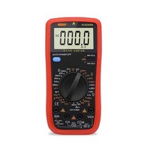 전기 전류 전압 테스터기 테스터 접지 확인 누설전류계 암페어측정기, 9205N + 9V 배터리 + 천 가방, 1개
