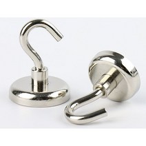 초강력 후크 자석 마스크 현관문 고리 5개 1세트 16mm소 20mm중 25mm대